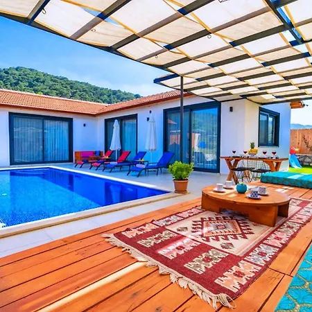 Villa 2 Bedroom Secluded In Saribelen Kalkan