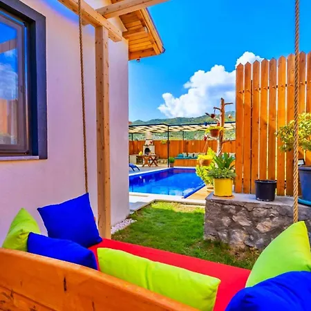 2 Bedroom Secluded In Saribelen * Kalkan